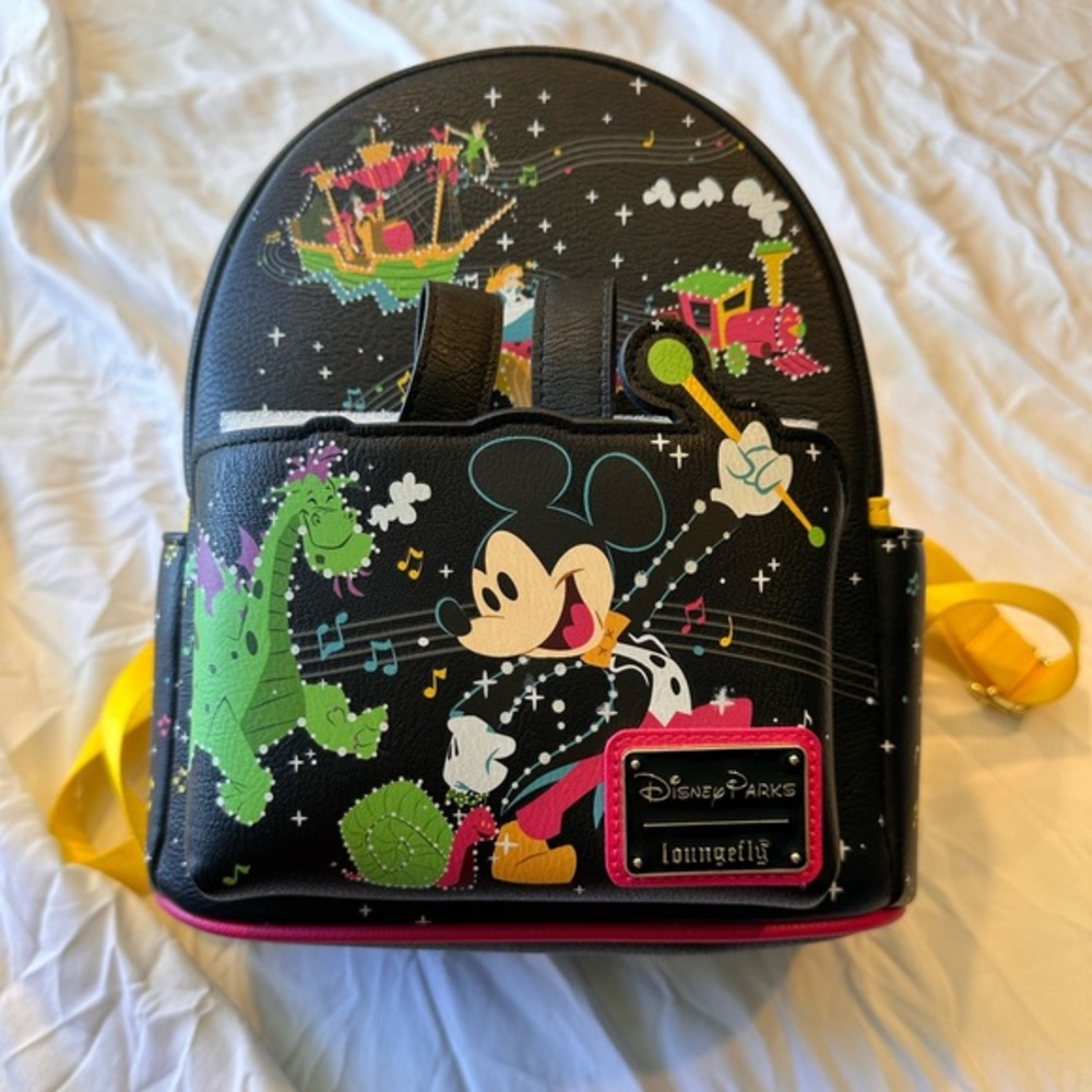Disney Parks Main Street Electrical Parade Loungefly Backpack 50th Anniversary